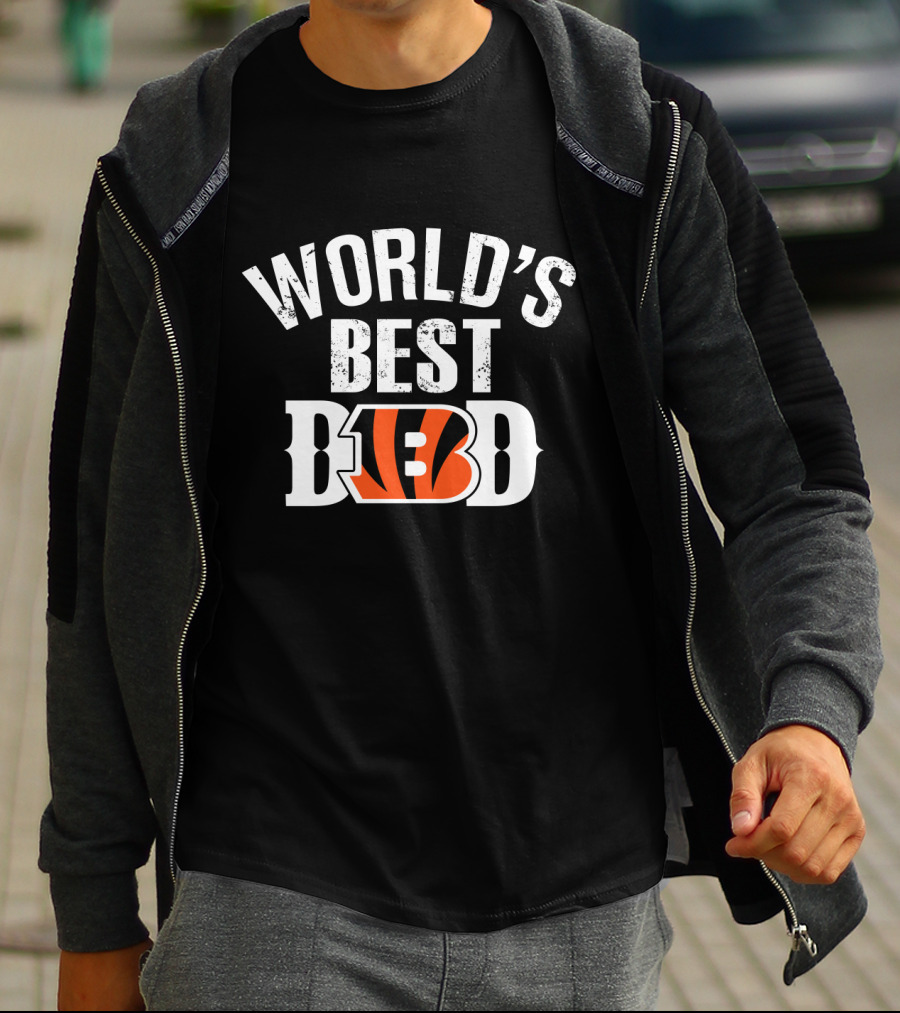 World's Best Dad Cincinnati Bengals T-Shirt