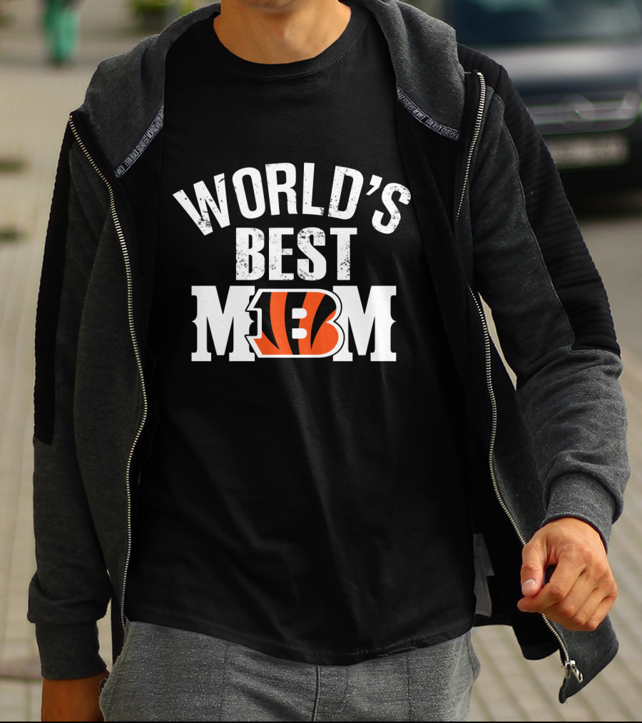 World's Best Mom Cincinnati Bengals T-Shirt