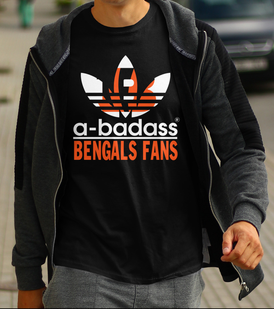 A-Badass Bengals Fans T-Shirt