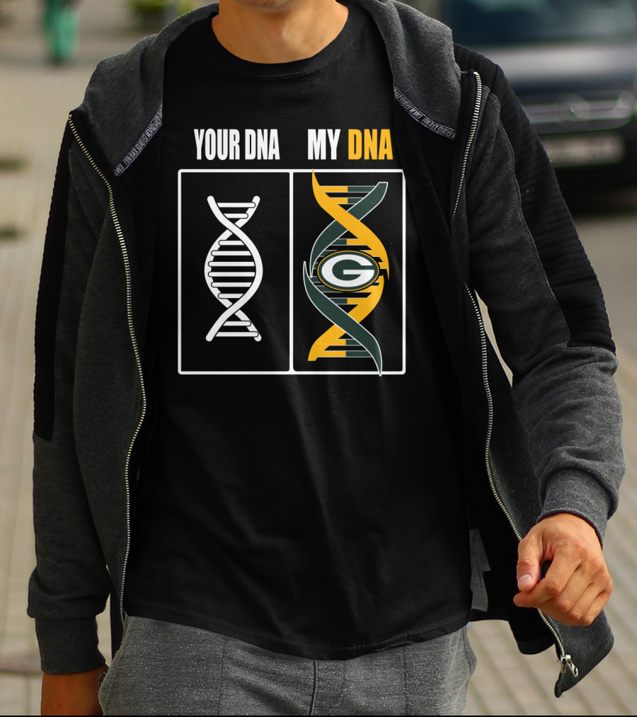 Your Dna My Dna Green Bay Packers T-Shirt