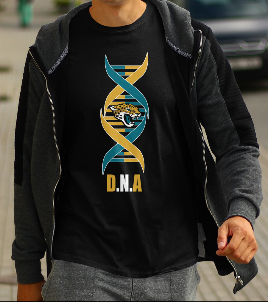 Jacksonville Jaguars DNA. T-Shirt