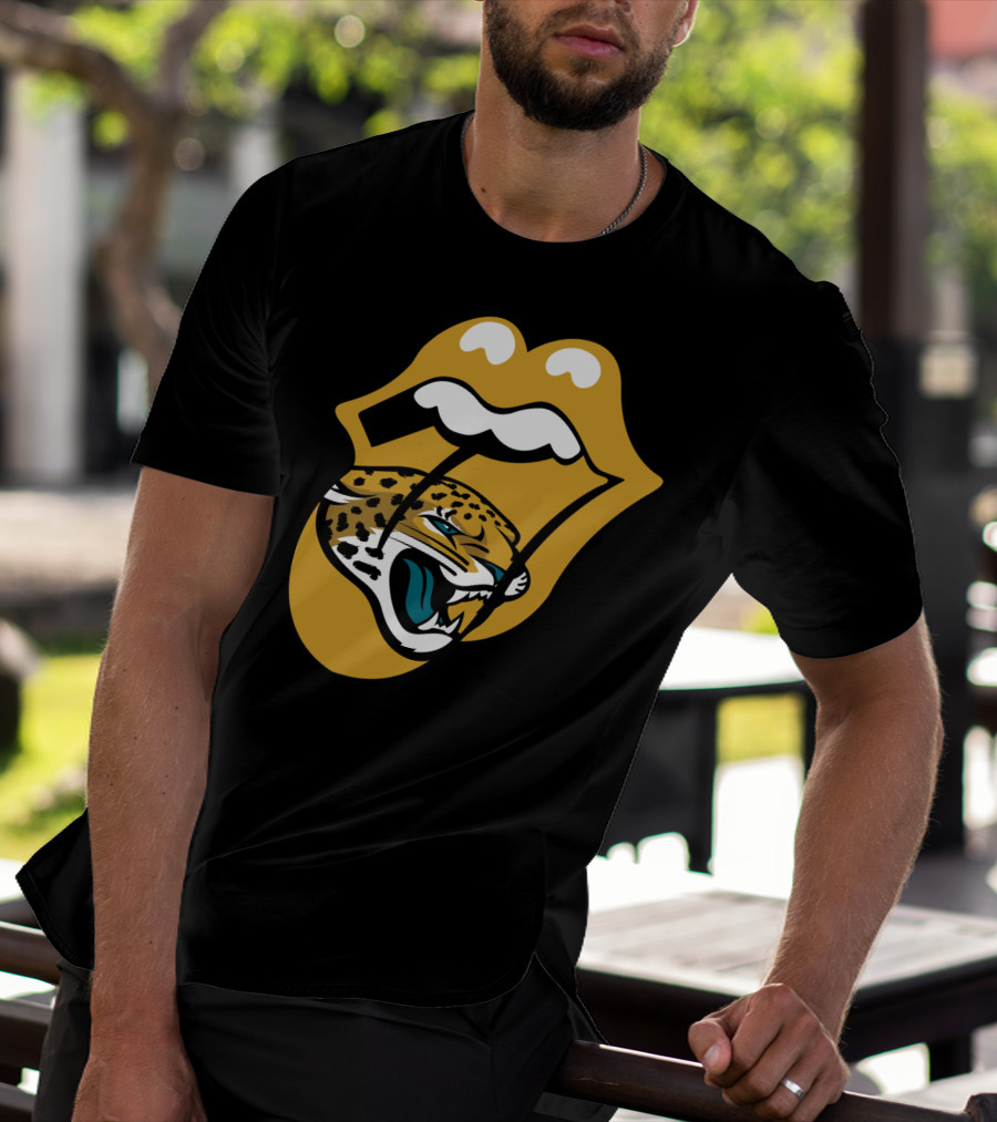 Jacksonville Jaguars Logo With Iconic Tongue T-Shirt