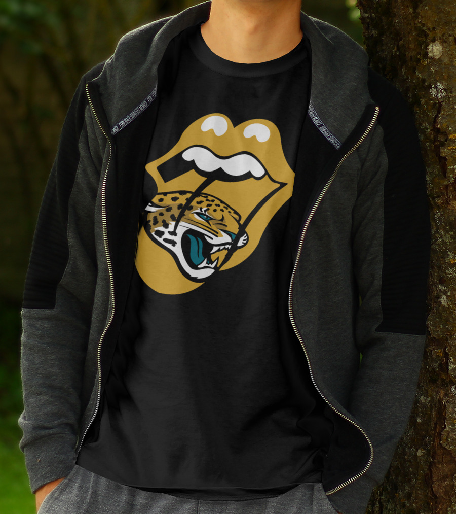 Jacksonville Jaguars Logo With Iconic Tongue T-Shirt