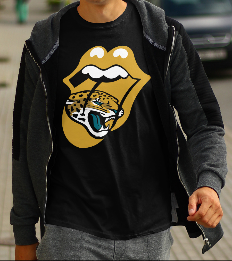 Jacksonville Jaguars Logo With Iconic Tongue T-Shirt