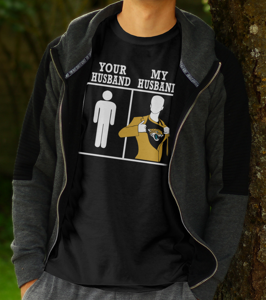 Your Husband My Husband Jacksonville Jaguars T-Shirt