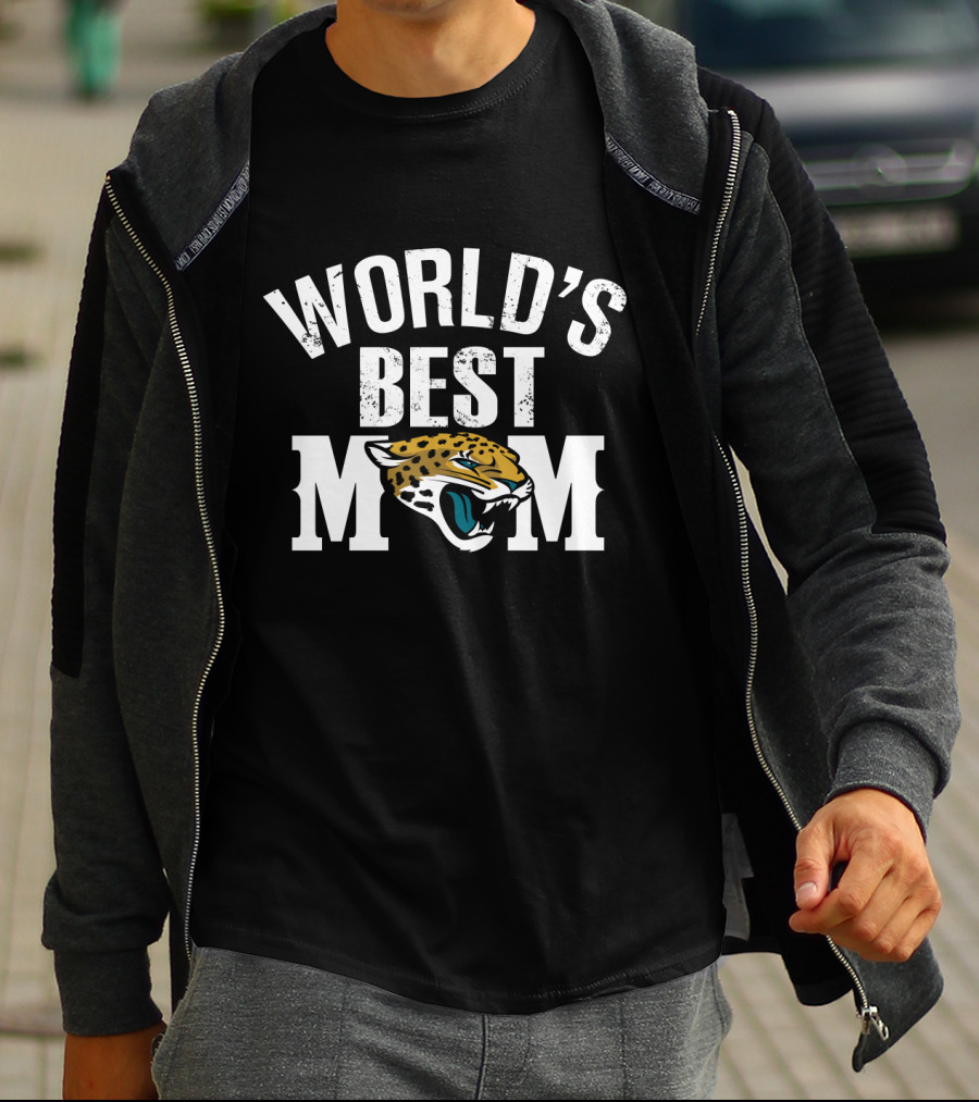 World's Best Mom Jacksonville Jaguars T-Shirt