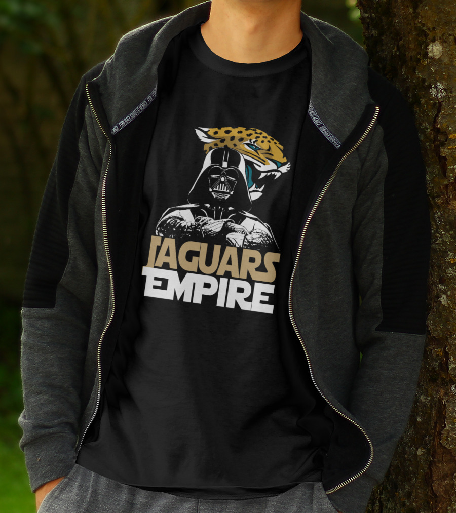 Jaguars Empire Jacksonville Jaguars Star Wars Darth Vader T-Shirt
