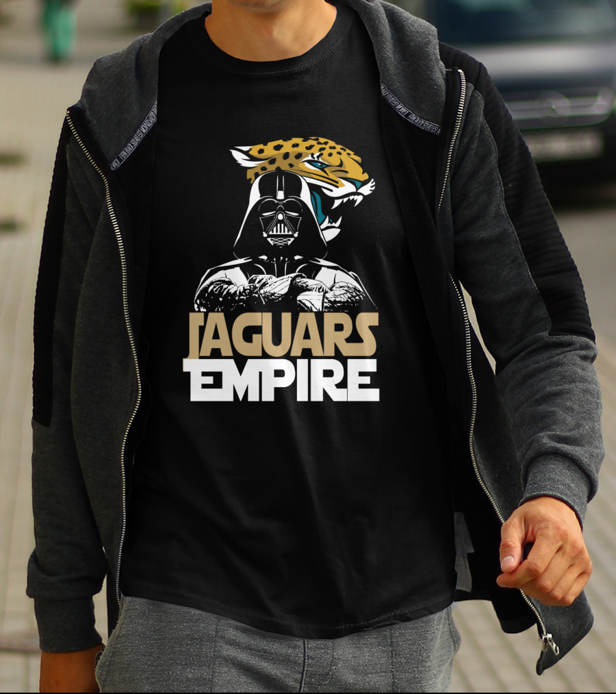 Jaguars Empire Jacksonville Jaguars Star Wars Darth Vader T-Shirt