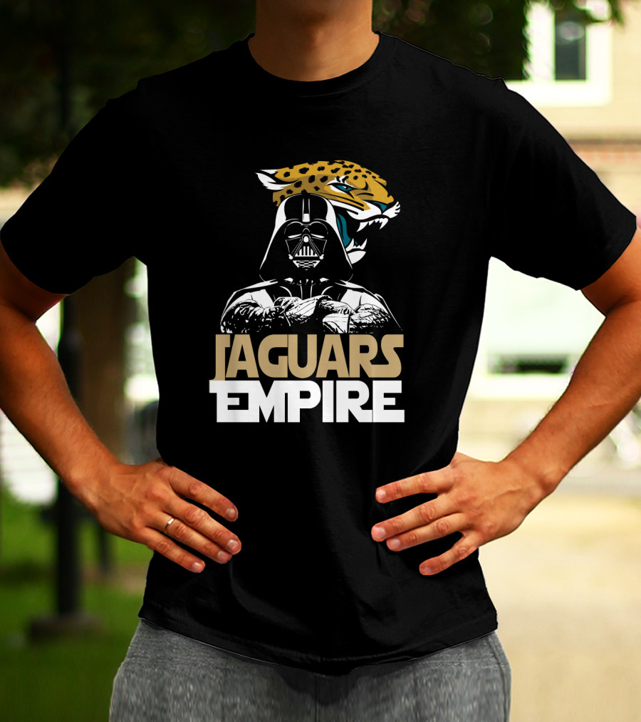 Jaguars Empire Jacksonville Jaguars Star Wars Darth Vader T-Shirt