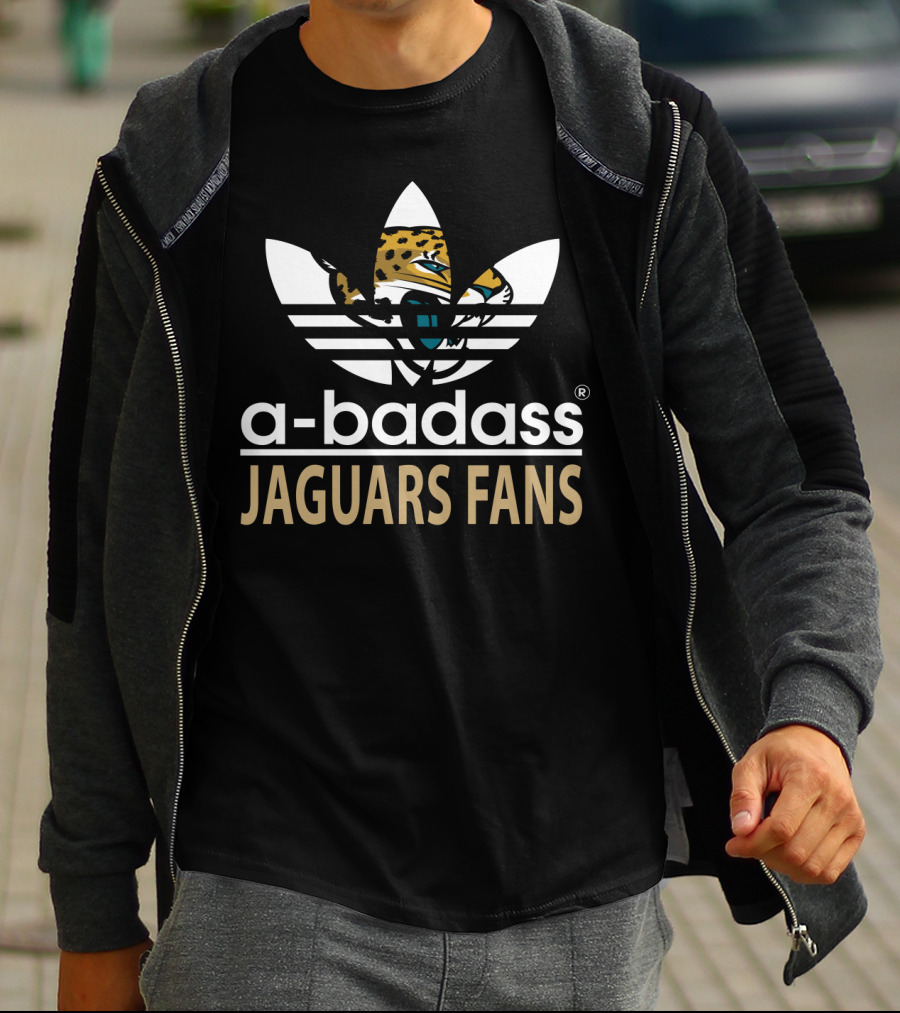 A-Badass Jaguars Fans T-Shirt