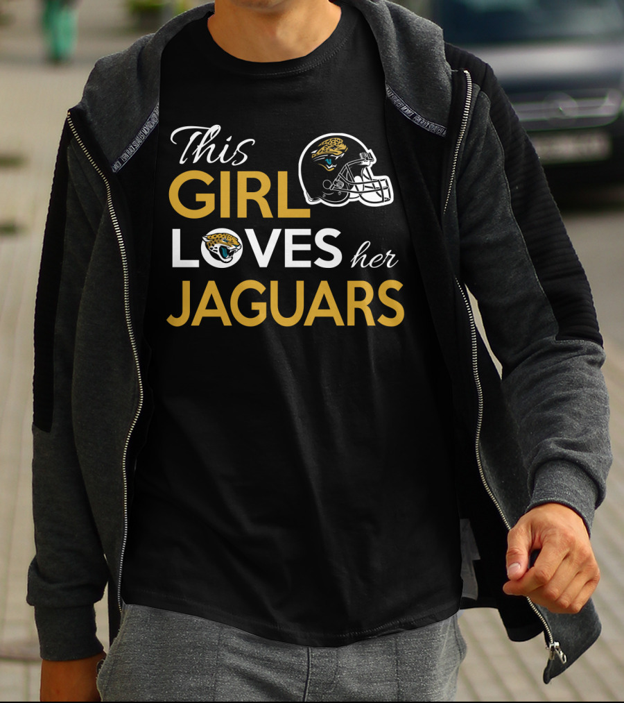 This Girl Loves Her Jacksonville Jaguars T-Shirt