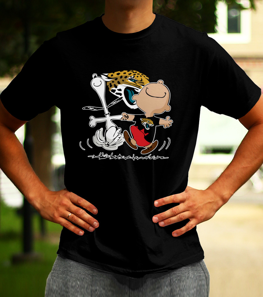 Jacksonville Jaguars Comic Dance Celebration T-Shirt