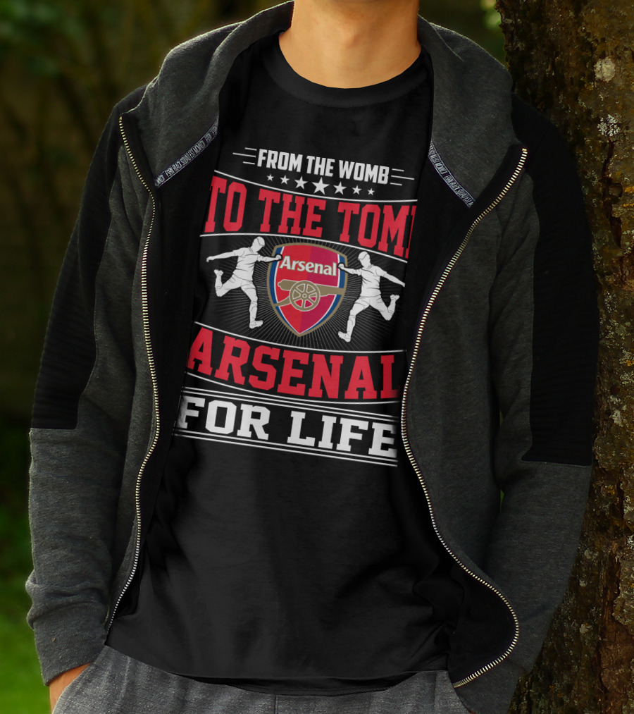 From The Womb To The Tomb Arsenal For Life T-Shirt