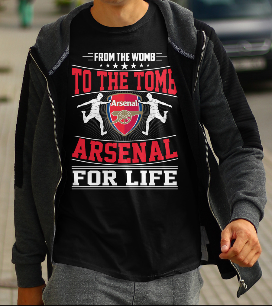 From The Womb To The Tomb Arsenal For Life T-Shirt