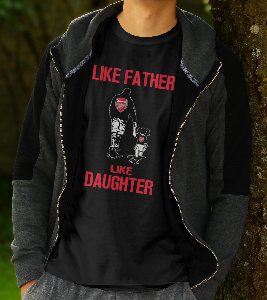 Like Father Like Daughter Arsenal T-Shirt