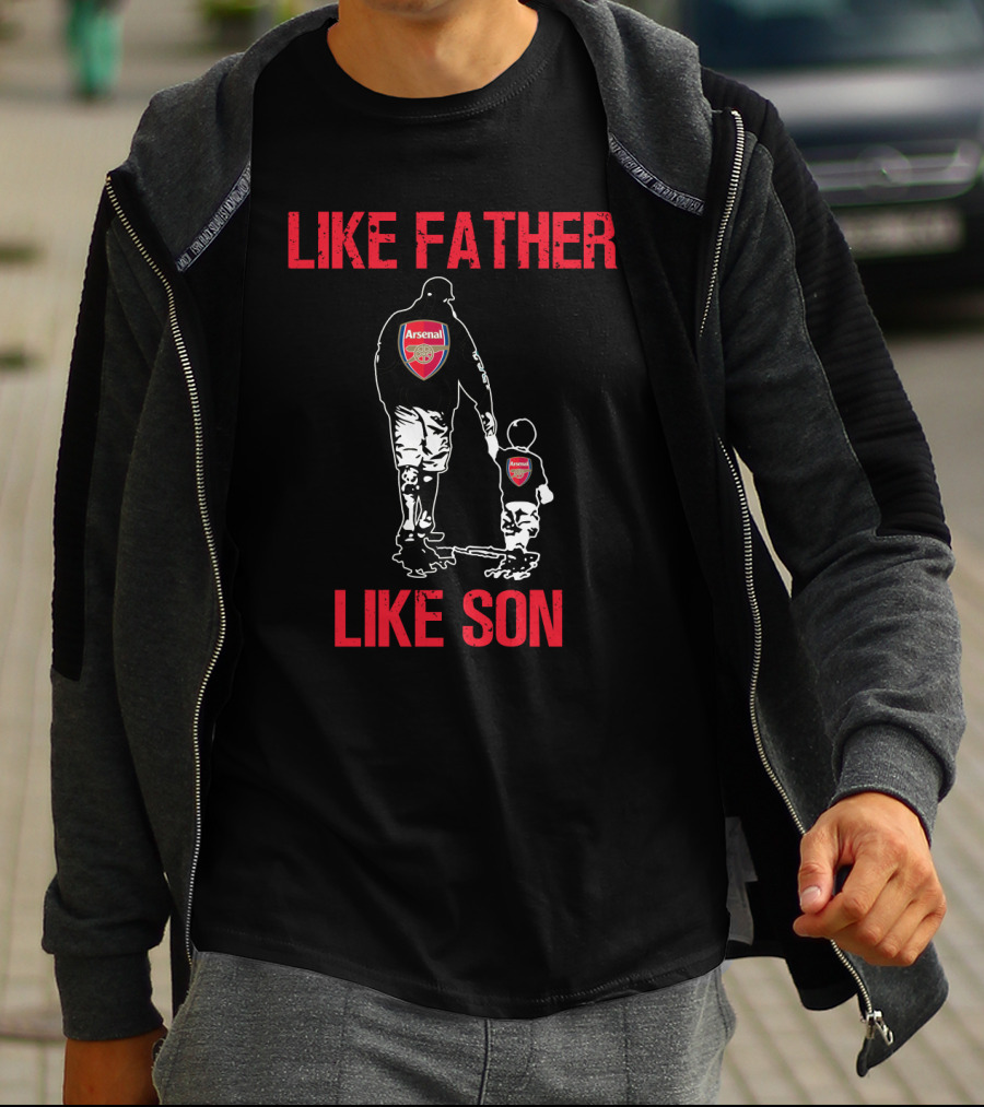 Like Father Like Son Arsenal T-Shirt