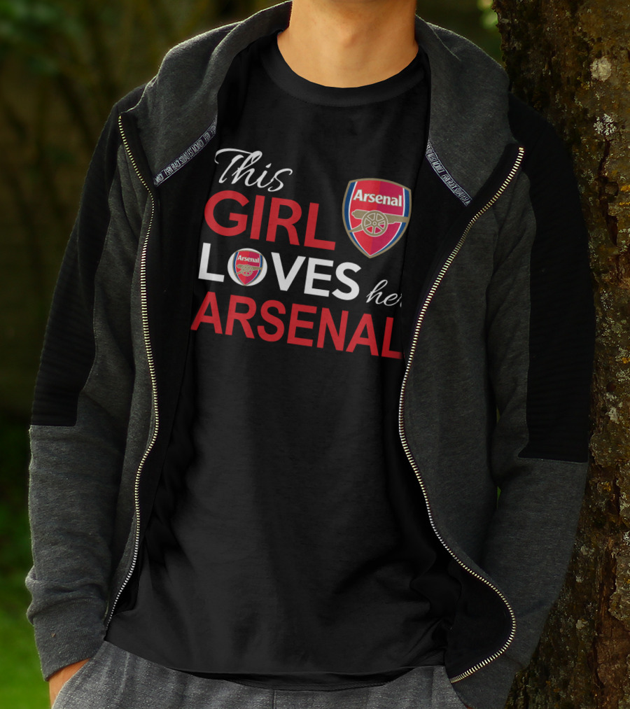 This Girl Loves Her Arsenal Arsenal T-Shirt