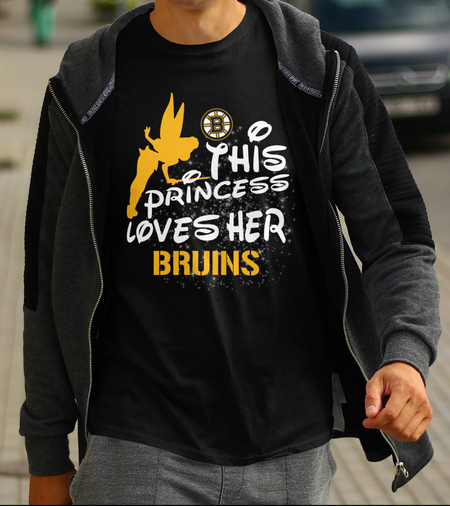 This Princess Loves Her Bruins Boston Bruins T-Shirt