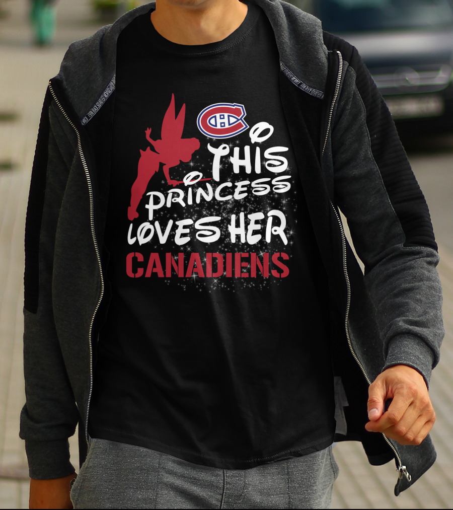This Princess Loves Her Montreal Canadiens T-Shirt