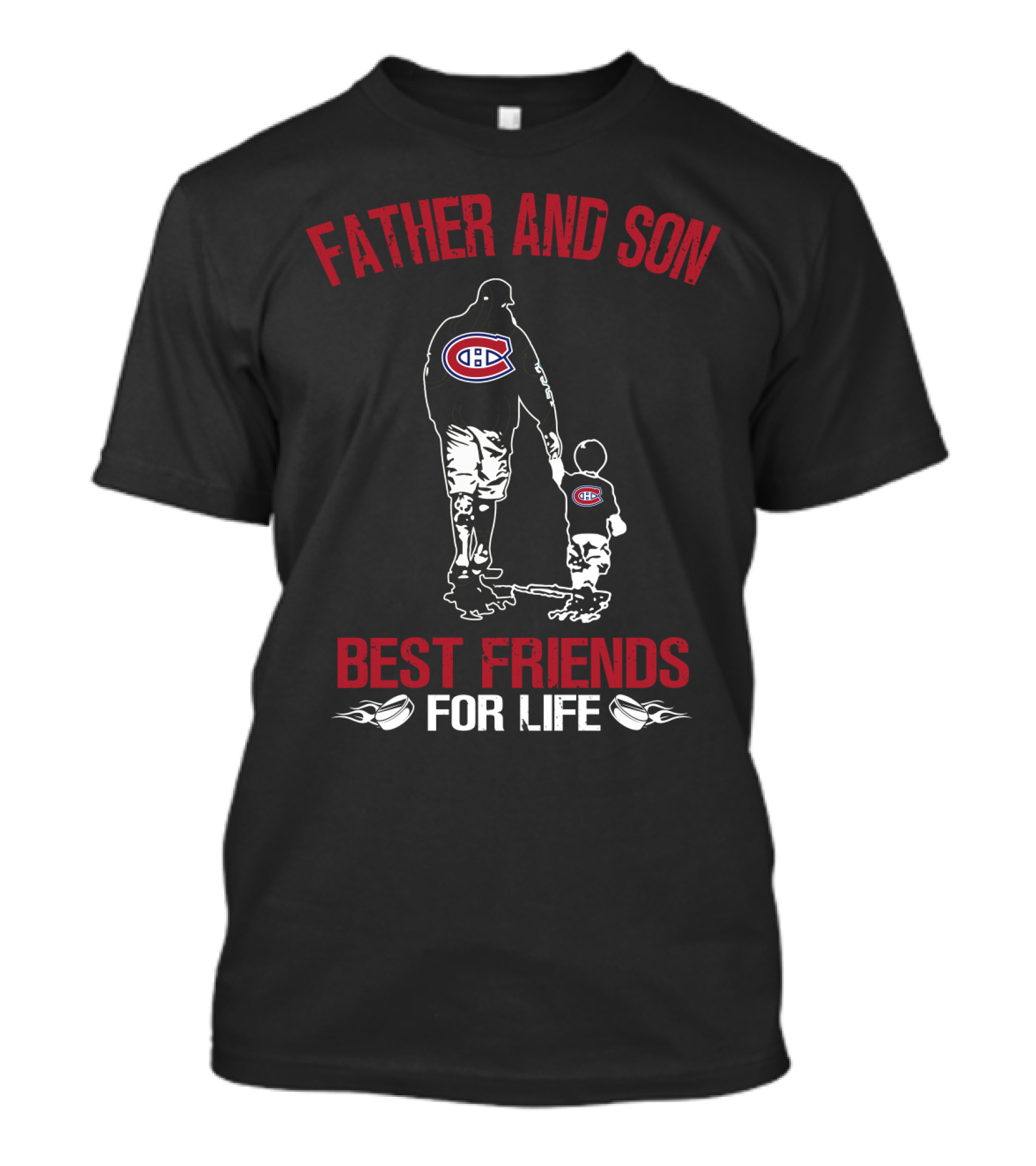 Father And Son Montreal Canadiens Best Friends For Life T-Shirt