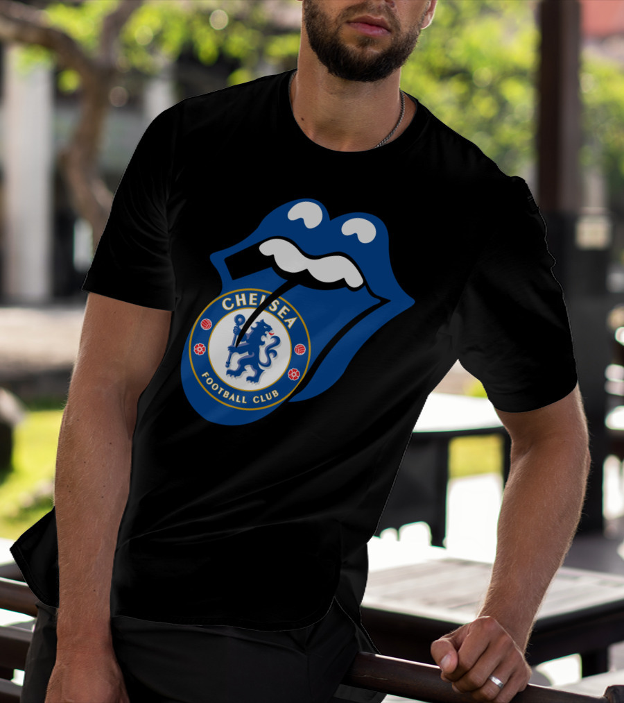 Chelsea Football Club Blue Tongue T-Shirt
