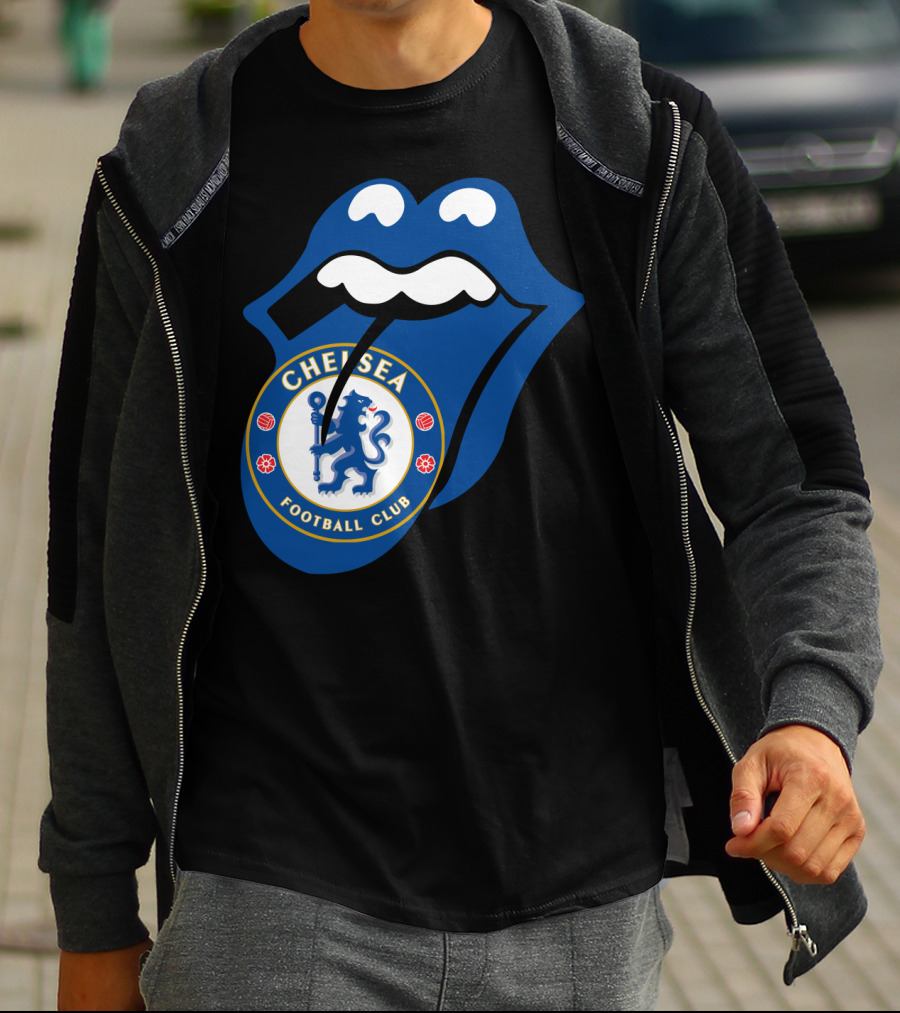 Chelsea Football Club Blue Tongue T-Shirt