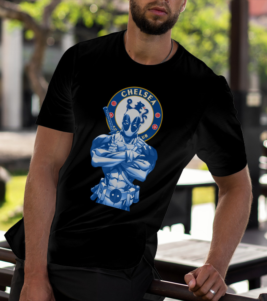Chelsea Football Club Superhero Crossover T-Shirt