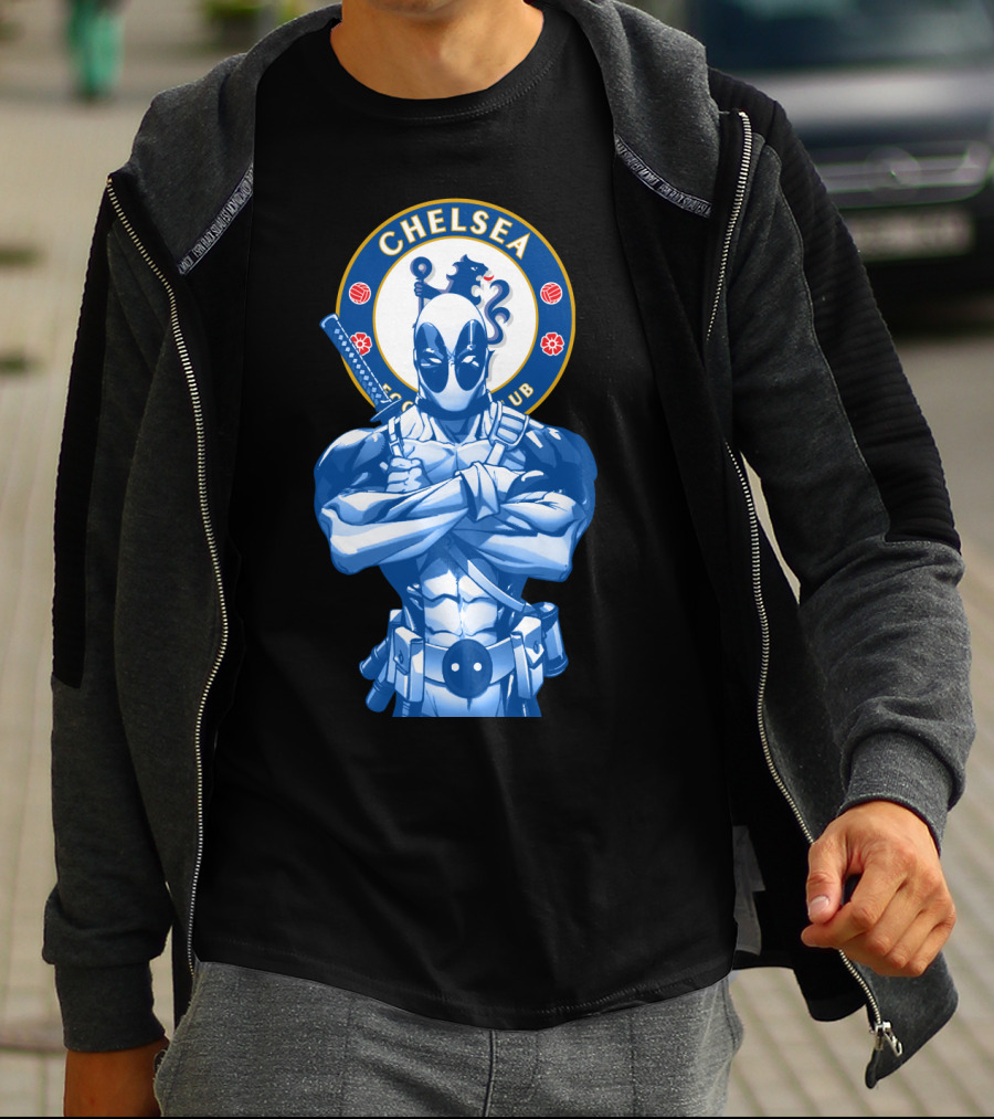 Chelsea Football Club Superhero Crossover T-Shirt