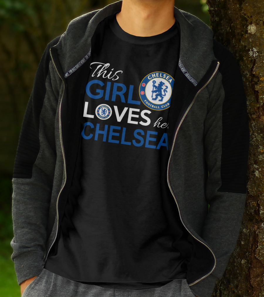 This Girl Loves Her Chelsea Football Club T-Shirt